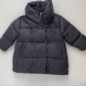 Zara girls puffer coat size 12-18 months NEW